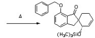 The following Diels-Alder reaction was featured in Tet. Lett. 2011, 960. Predict the structure of the starting materials.