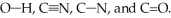 Rank the following bonds in order of increasing stretching frequency (cm<sup>-1</sup>) in IR spectroscopy: