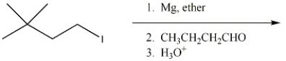 Provide the major organic product of the reaction below.  