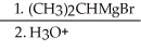 Provide the structure of the major organic product in the reaction shown below. CH<sub>3</sub>CH<sub>2</sub>CH<sub>2</sub>CHO →
