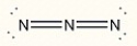 Assign the correct formal charge to each nitrogen atom in the following Lewis structure. (All non-bonding electrons are included.)