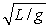 <strong>The period of a pendulum is the time it takes the pendulum to swing back and forth once. If the only dimensional quantities that the period depends on are the acceleration of gravity, g, and the length of the pendulum, L, what combination of g and L must the period be proportional to? Acceleration has dimensions of [L][T<sup>-2</sup>].</strong> A) g/L B) gL<sup>2</sup> C) gL D)   E)   <div style=padding-top: 35px> 