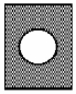 <strong>FIGURE 16-2 Consider a flat steel plate with a hole through its center as shown in Figure 16-2. When the plate's temperature is increased, the hole will</strong> A) expand only if it takes up more than half the plate's surface area. B) contract if it takes up less than half the plate's surface area. C) always contract. D) always expand. E) remain the same size.