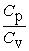 <strong>From the following statements regarding the ratio of the molar specific heat at constant pressure to the molar specific heat at constant volume, C<sub>p</sub>/C<sub>v</sub>, the only correct one for an ideal monatomic gas is</strong> A) = 1. B) > 1. C) < 1. D) C<sub>p</sub>/C<sub>v</sub> is sometimes more than 1, sometimes less than 1, but never equal to 1. E) C<sub>p</sub>/C<sub>v</sub> is sometimes more than 1, sometimes equal to 1, but never less than 1.