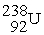 Complete the following nuclear decay equation: → + ________