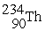 Complete the following nuclear decay equation: → + ________