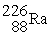 <strong>The symbol for a certain isotope of radium is . How many nucleons are there in the nucleus of this isotope?</strong> A) 88 B) 138 C) 214 D) 226 E) 314
