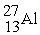 What is the binding energy per nucleon for ? The neutral atom has a mass of 26.981539 u; a neutral hydrogen atom has a mass of 1.007825 u; a neutron has a mass of 1.008665 u; and a proton has a mass of 1.007277 u. 1 u = 931.494 MeV/c<sup>2</sup>.