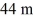<strong>A football kicker is attempting a field goal from Out.The ball is kicked and just clears the lower bar with a time of flight of If the angle of the kick was 45°,what was the initial speed of the ball,assuming no air resistance?</strong> A)21.5 m/s B)19.7 m/s C)2.2 m/s D)39 m/s
