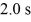 <strong>You throw a rock horizontally off a cliff with a speed of 20 m/s and no significant air resistance.After ,the magnitude of the velocity of the rock is closest to</strong> A)28 m/s. B)20 m/s. C)40 m/s. D)37 m/s.