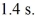 <strong>Calculate the impulse due to a force of That lasts for </strong> A)6.3 kg∙ m/s B)5.0 kg∙ m/s C)5.7 kg∙ m/s D)6.9 kg∙ m/s