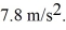 <strong>At a given point above Earth's surface,the acceleration due to gravity is equal to   What is the altitude of this point above Earth's surface? (G = 6.67 × 10<sup>-11</sup> N ∙ m<sup>2</sup>/kg<sup>2</sup>,M<sub>earth</sub> = 5.97 × 10<sup>24</sup> kg,R<sub>earth</sub> = 6.38 × 10<sup>6</sup> m)</strong> A)770 km B)970 km C)1,500 km D)2,000 km E)2,400 km <div style=padding-top: 35px> 