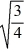<strong>Substance A has a density of 3 g/cm<sup>3</sup> and substance B has a density of 4 g/cm<sup>3</sup>.In order to obtain equal masses of these two substances,what must be the ratio of the volume of A to the volume of B?</strong> A)   =   B)   =   C)   =   D)   =   E)   =   <div style=padding-top: 35px> 
