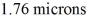 <strong>The density of material at the center of a neutron star is approximately 1.00 × 10<sup>18</sup> kg/m<sup>3</sup>.What is the mass of a cube of this material that is   On each side.(One micron is equal to 1.00 × 10<sup>-6</sup> m. )</strong> A)5.45 kg B)4.74 kg C)6.16 kg D)6.70 kg <div style=padding-top: 35px> 