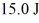 <strong>It is necessary to determine the specific heat of an unknown object.The mass of the object is It is determined experimentally that it takes To raise the temperature What is the specific heat of the object?</strong> A)7.46 J/kg ∙ K B)1,500 J/kg ∙ K C)0.00130 J/kg ∙ K D)3,020,000 J/kg ∙ K