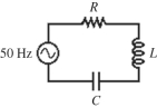<strong>A series circuit has a 50-Hz ac source,a 40-Ω resistor,a 0.70-H inductor,and a 60-μF capacitor,as shown in the figure.The rms current in the circuit is 1.6 A.What is the voltage amplitude of the source? </strong> A)390 V B)330 V C)270 V D)220 V E)190 V