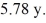 <strong>Someone in Earth's rest frame says that a spaceship's trip between two planets took 10.0 y,while an astronaut on the space ship says that the trip took What is the speed of the spaceship,assuming the planets are at essentially at rest?</strong> A)0.816 c B)0.735 c C)0.975 c D)0.384 c