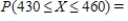 Suppose X is a normal random variable with and . Find the value, rounding to four decimal places, of __________