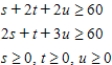 Solve the standard minimization problem using duality. Minimize subject to __________ __________ __________ __________