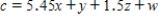 Minimize subject to If there is no solution, do not fill the fields. __________ __________ __________ __________ __________