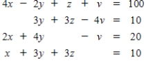 Use technology to solve the system of equations. Express all solutions as fractions. ​  <div style=padding-top: 35px> 