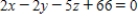 Find the point on the given plane closest to . NOTE: Please enter your answer in the form .