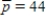 Calculate the producers' surplus at the unit price for the following supply equation. $ __________