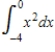 Calculate the Riemann Sum for the integral using n = 4. ​  <div style=padding-top: 35px> 