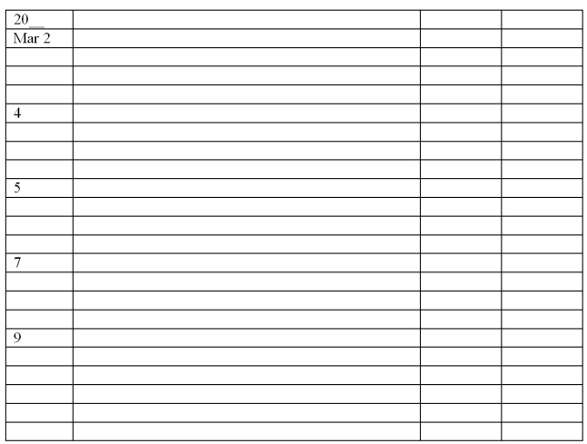 Enter the following transactions in the two-column journal provided for Charlie's Cabinetry. You may omit explanations. Mar. 2 Purchased auto cleaning supplies from Robert Suppliers for $750 on account. 4 Collected an account receivable of $525 from a customer, Elegant Kitchens. 5 Paid $275 in partial payment of an account payable to Lucy Co for equipment purchased in February. 7 Issued capital stock in exchange for $5,600 cash. 9 Purchased office equipment from Diamond's Warehouse for $3,700; paid $1,700 cash and issued a note payable due in 90 days for the balance. Date General Journal