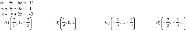 Is the ordered triple a solution to the given system of equations?