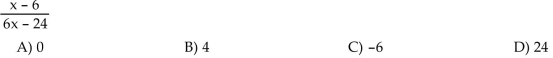 Find all values of the variable for which the rational expression is undefined.