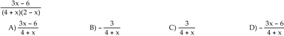 Simplify the rational expression. (Assume the denominator is nonzero.)
