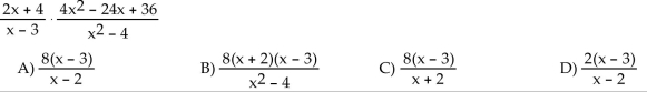 Simplify the rational expression. (Assume the denominator is nonzero.)