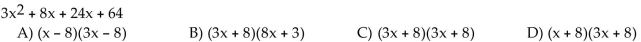 Factor by grouping.