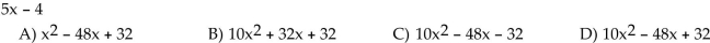Choose the polynomial that has the given factor.