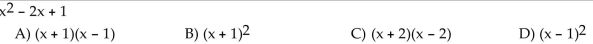 Factor completely. If the polynomial cannot be factored, write ʺprime.ʺ