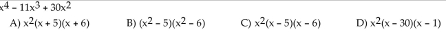 Factor completely. If the polynomial cannot be factored, write ʺprime.ʺ