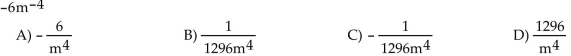 Rewrite the expression without using negative exponents. (Assume all variables represent nonzero real numbers.)