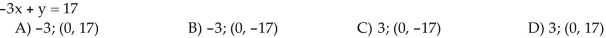 Determine whether the two given lines are perpendicular.