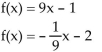 <strong>Determine whether the lines associated with the functions are parallel, perpendicular, or neither. </strong> A) Neither B) Perpendicular C) Parallel