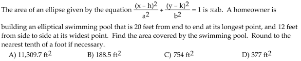 Find an equation of the circle with the given center and radius.