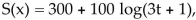<strong>Rewrite in logarithmic form. The sales of a new product (in items per month) can be approximated by </strong> A) 500 items per month B) 2300 items per month C) 1300 items per month D) 400 items per month