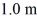 <strong>A rabbit trying to escape a fox runs north for 8.0 m,darts northwest for 1.0 m,then drops down a hole into its burrow.What is the magnitude of the net displacement of the rabbit?</strong> A) 8.8 m B) 8.1 m C) 66 m D) 10 m