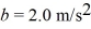 <strong>The position of an object as a function of time is given by x = - ct,where and and x and t are in SI units.What is the instantaneous velocity of the object when </strong> A) 1.7 m/s B) 2.1 m/s C) 2.3 m/s D) 2.7 m/s