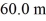 <strong>A runner maintains constant acceleration after starting from rest as she runs a distance of .The runner's speed at the end of the 60.0 m is 9.00 m/s.How much time did it take the runner to complete the 60.0 m distance?</strong> A) 6.67 s B) 15.0 s C) 9.80 s D) 10.2 s E) 13.3 s