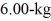 <strong>A 6.00-kg block is in contact with a 4.00-kg block on a horizontal frictionless surface as shown in the figure.The 6.00-kg block is being pushed by a horizontal force as shown.What is the magnitude of the force that the block exerts on the block? </strong> A) 6.00 N B) 20.0 N C) 8.00 N D) 4.00 N E) 10.0 N