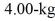 <strong>A 6.00-kg block is in contact with a 4.00-kg block on a horizontal frictionless surface as shown in the figure.The 6.00-kg block is being pushed by a horizontal force as shown.What is the magnitude of the force that the block exerts on the block? </strong> A) 6.00 N B) 20.0 N C) 8.00 N D) 4.00 N E) 10.0 N