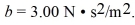 An object weighing 4.00 N falls from rest subject to a frictional drag force given by ,where v is the speed of the object and What terminal speed will this object approach?
