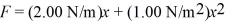 <strong>An unusual spring has a restoring force of magnitude ,where x is the stretch of the spring from its equilibrium length.A 3.00-kg object is attached to this spring and released from rest after stretching the spring 1.50 m.If the object slides over a frictionless horizontal surface,how fast is it moving when the spring returns to its equilibrium length?</strong> A) 2.06 m/s B) 4.33 m/s C) 3.27 m/s D) 5.48 m/s E) 1.50 m/s