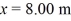 <strong>The force on a 3.00-kg object as a function of position is shown in the figure.If an object is moving at 2.50 m/s when it is located at ,what will its speed be when it reaches ? (Assume that the numbers on the graph are accurate to 3 significant figures.) </strong> A) 3.25 m/s B) 3.70 m/s C) 4.10 m/s D) 2.90 m/s E) 4.50 m/s